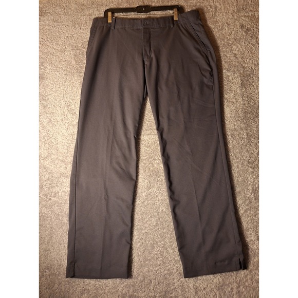 Nike Other - Nike Dri-Fit Golf Pants Mens 36x30 Charcoal Gray Straight Leg Flat Front Casual